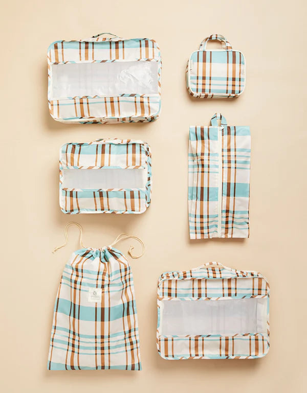 Packing Cubes Kalalanta Cream Plaid