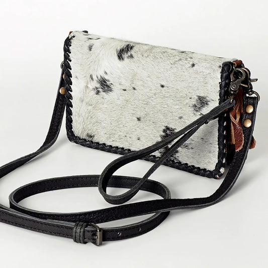 American Darling Hair on Hide Clutch