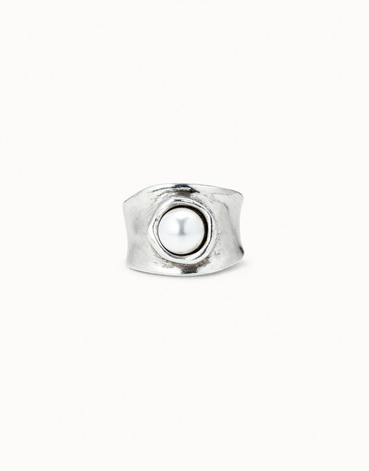 Mi Talisman - Ring with pearl - Silver