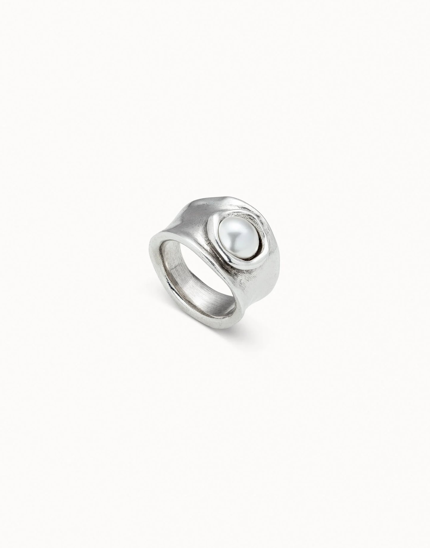 Mi Talisman - Ring with pearl - Silver