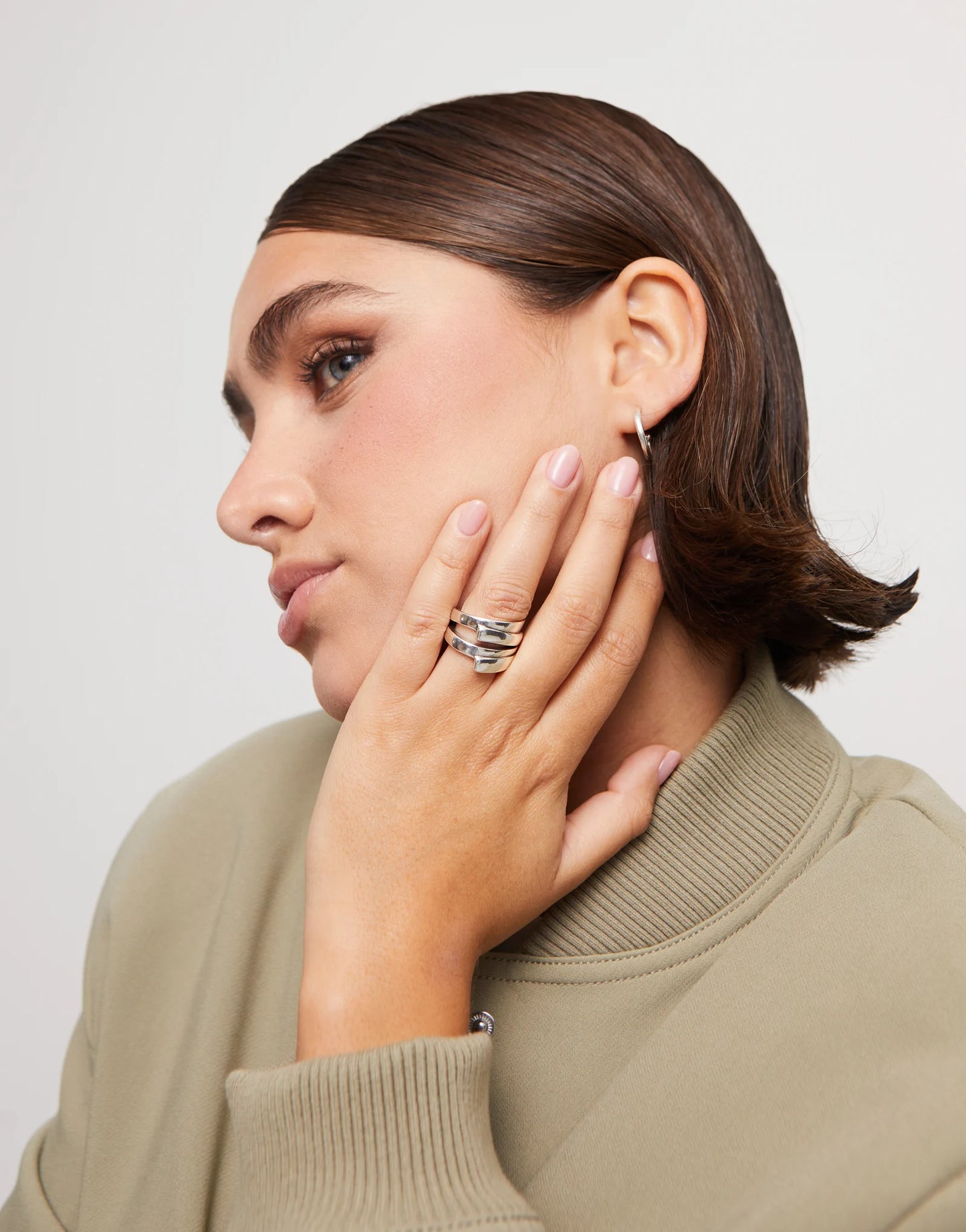 Multiband ring - Silver