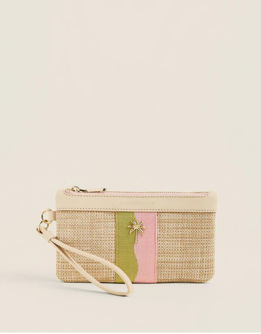 Boho Grab-N-Go Wristlet Palm Tree