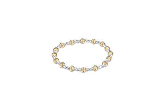Dignity Sincerity Mixed Metal 5mm Bracelet