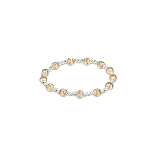 Dignity Sincerity Mixed Metal 6mm Bracelet