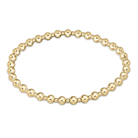 Grateful Gold 4mm Bracelet