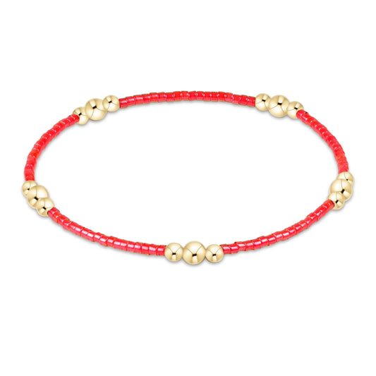 Hope Purpose Gold Bracelet - Sherbert