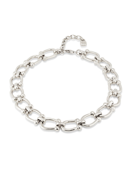 Serotonin - Short link chain necklace - Silver