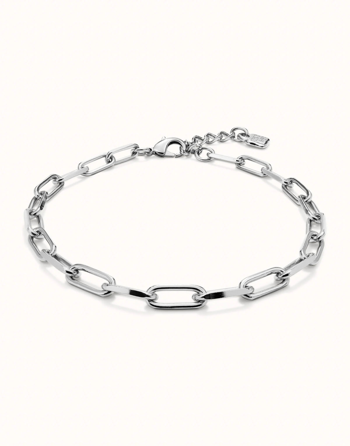 Ser Valiente - Short oval link chain necklace - Silver