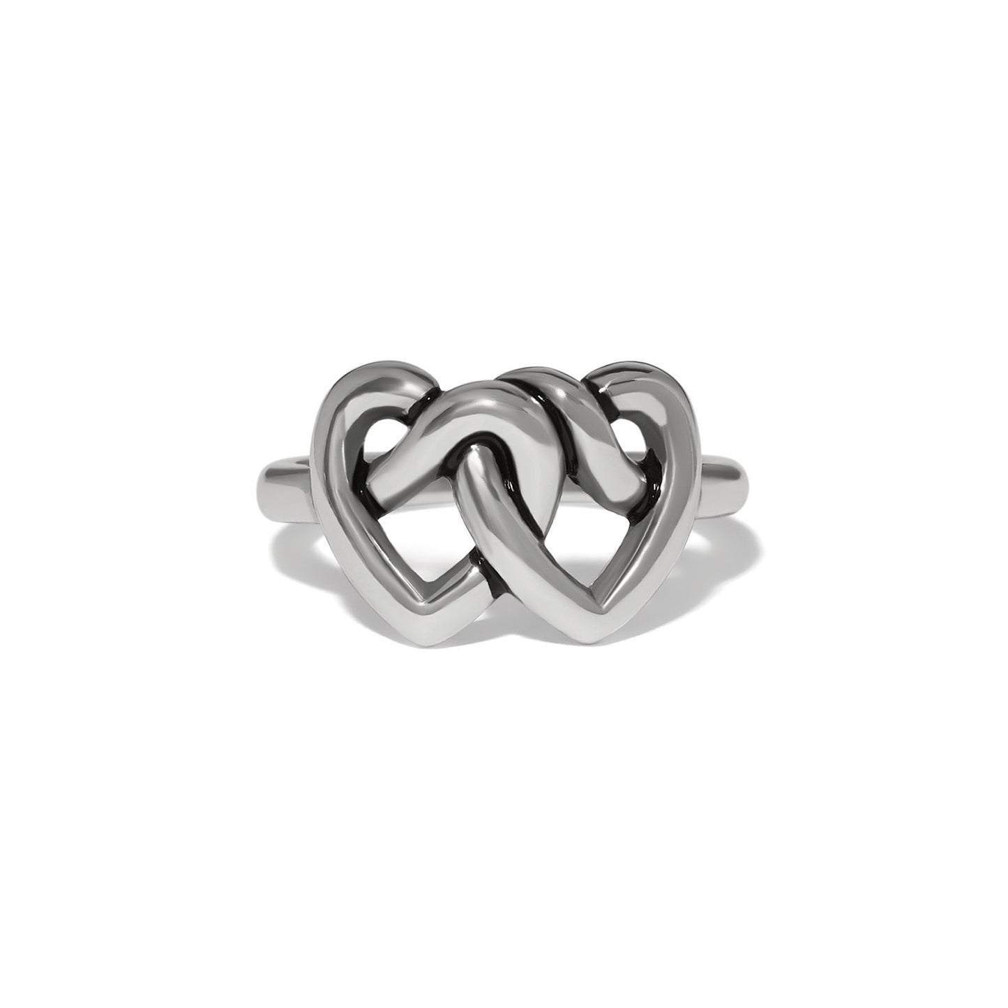 Interlok Linked Hearts Ring