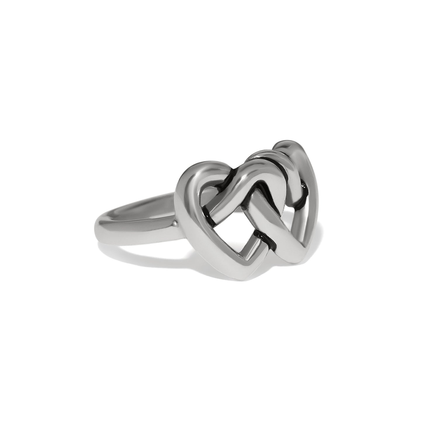 Interlok Linked Hearts Ring
