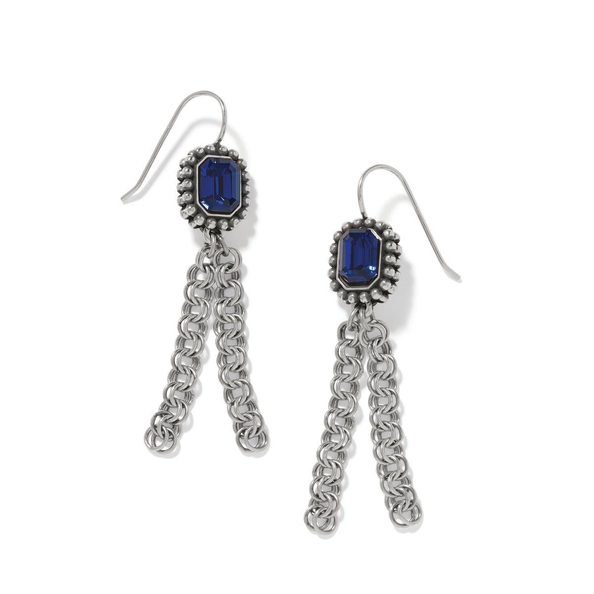 Twinkle Luxe Tassel French Wire Earrings