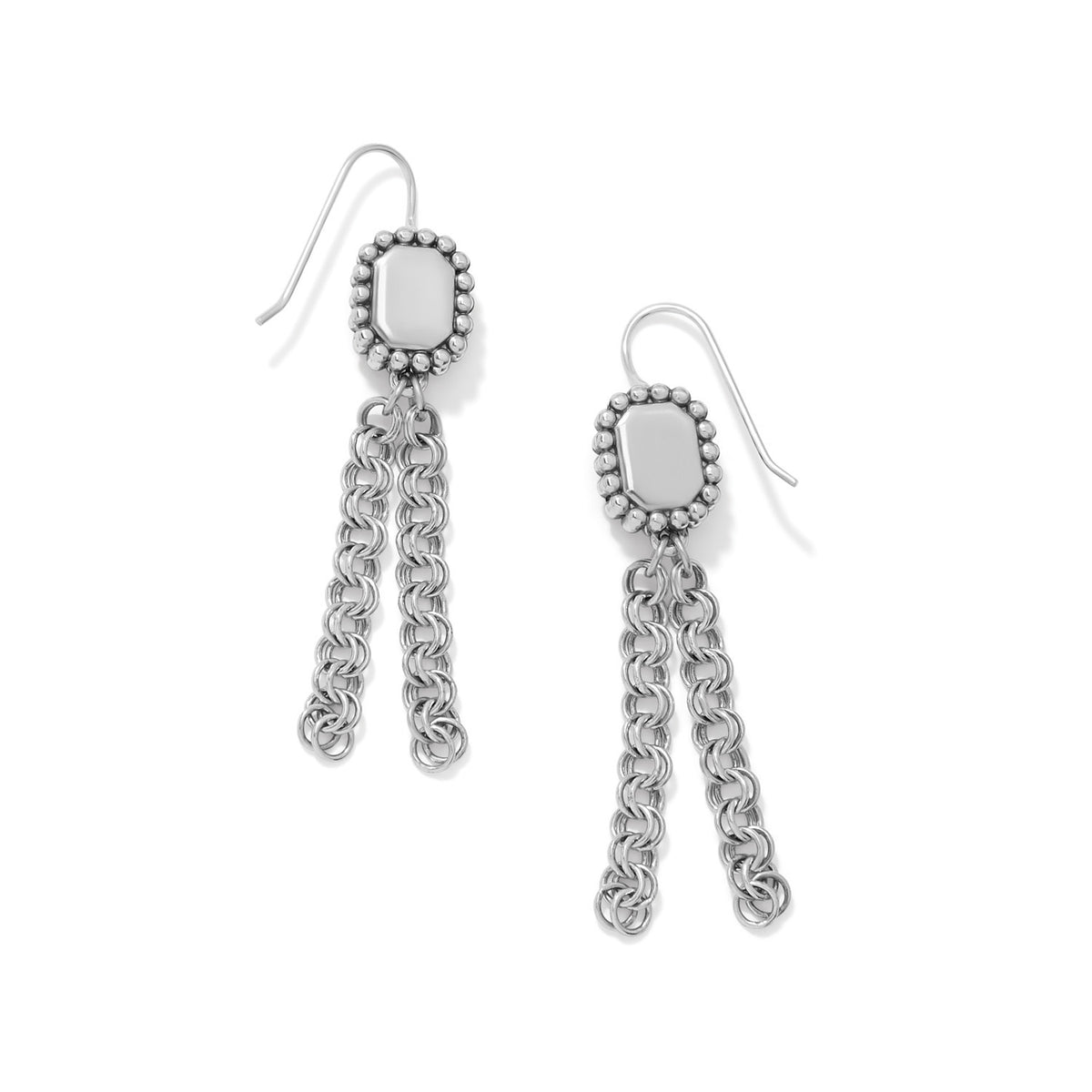 Twinkle Luxe Tassel French Wire Earrings