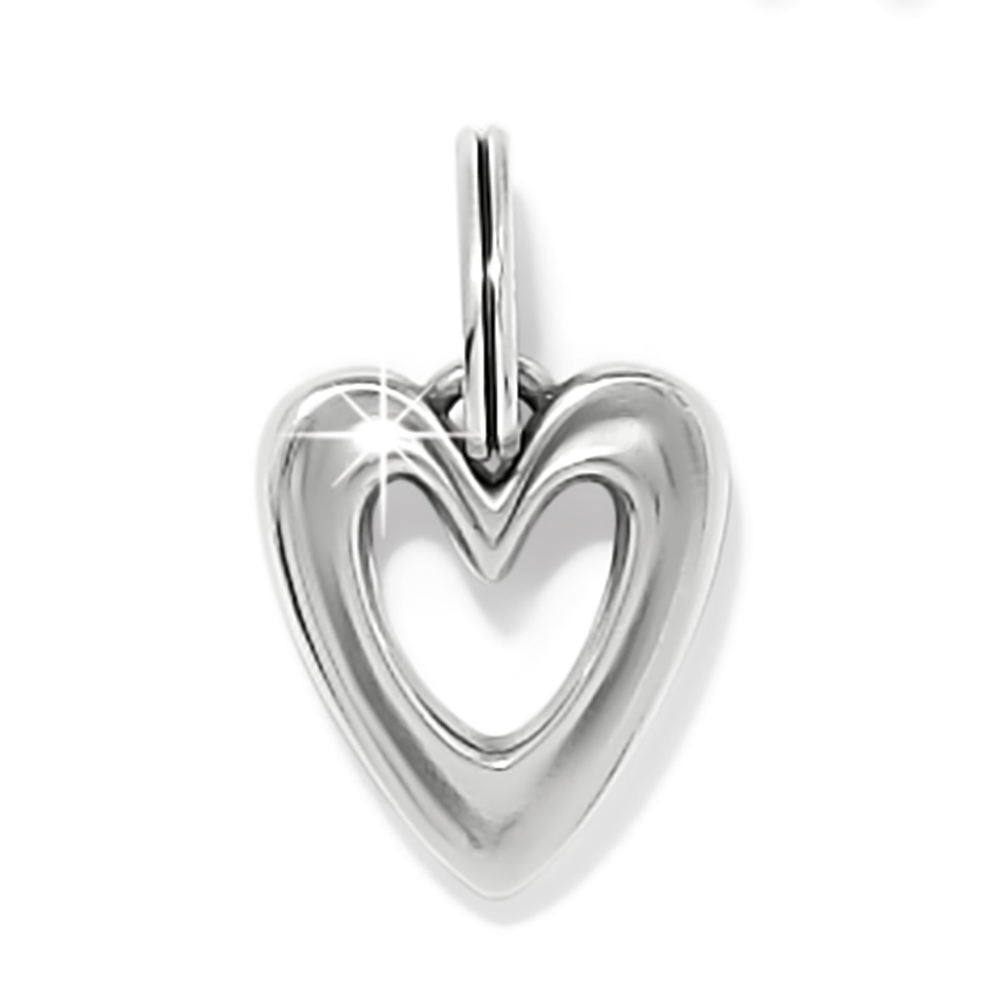 Cascade Open Heart Charm
