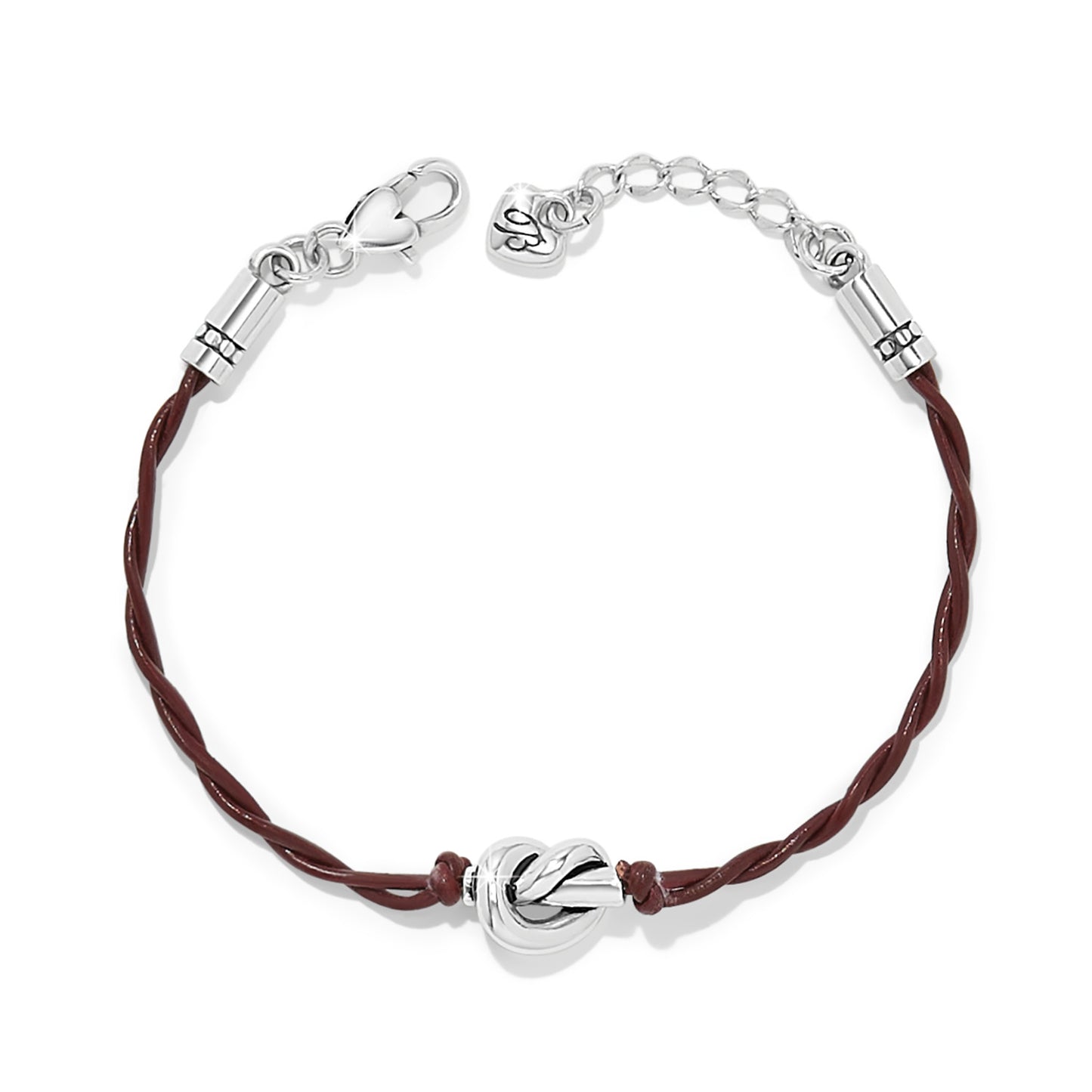 Interlok Single Knot Leather Bracelet