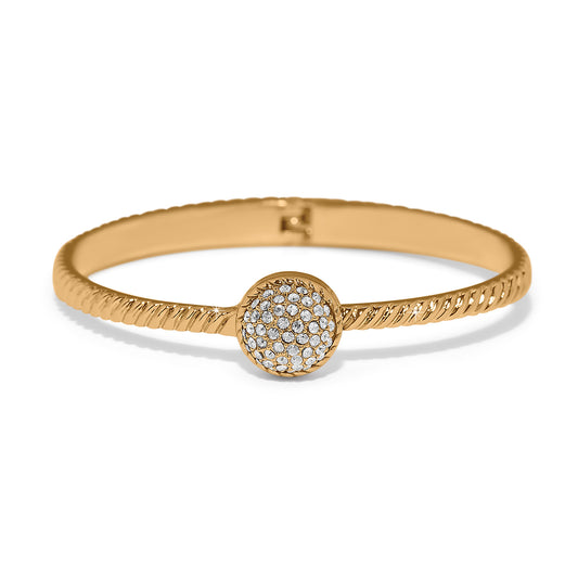 Illumina Celeste Dome Hinged Bangle