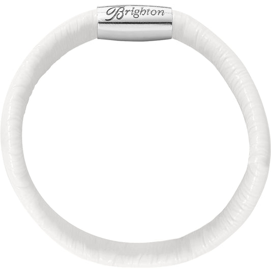 Woodstock Single Bracelet - White