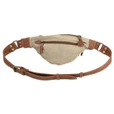 KB288 - Hair on Hide and Canvas Fanny Pack