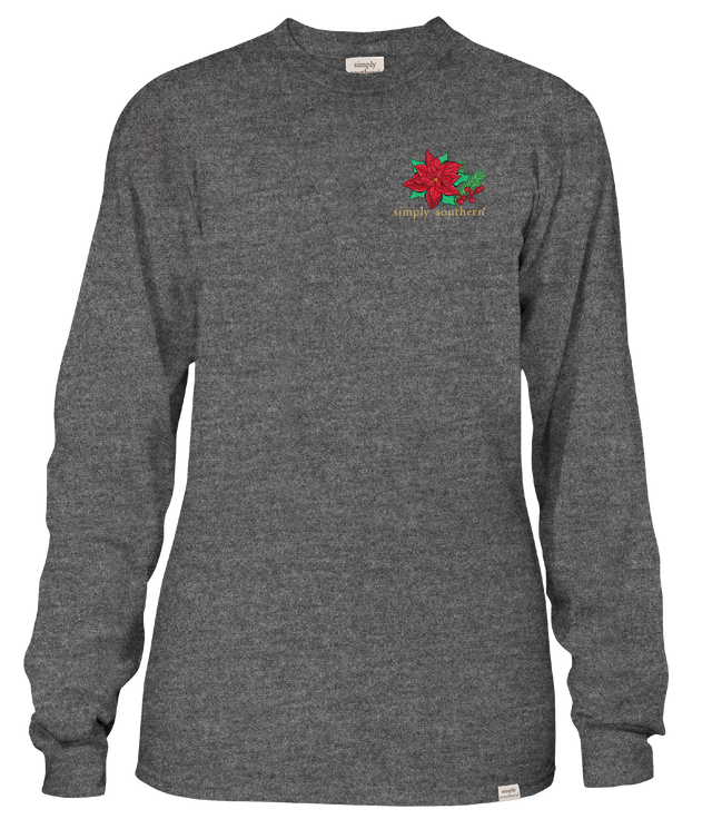 Christmas Cardinal Long Sleeve Tee