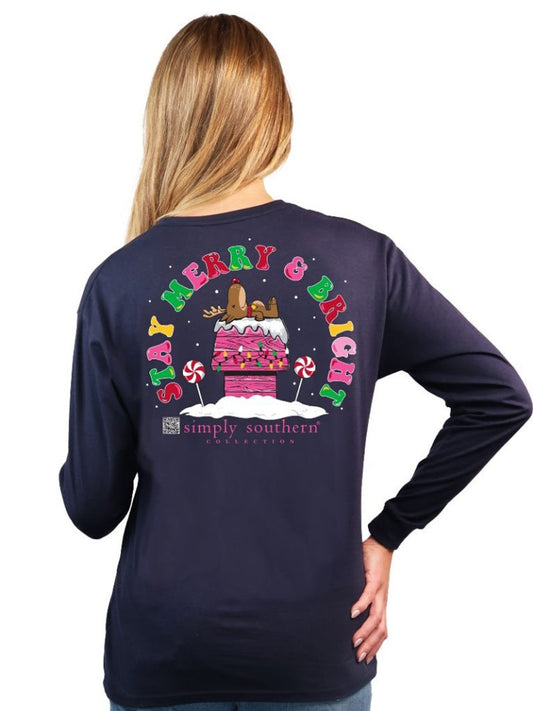 Snoopy Deer Long Sleeve Tee