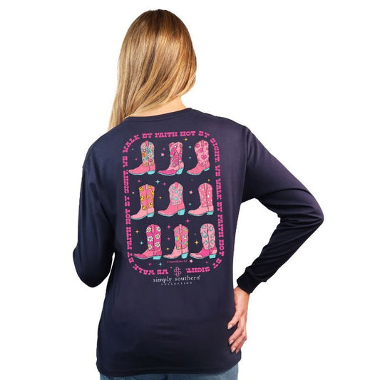 Walk By Faith Long Sleeve Tee