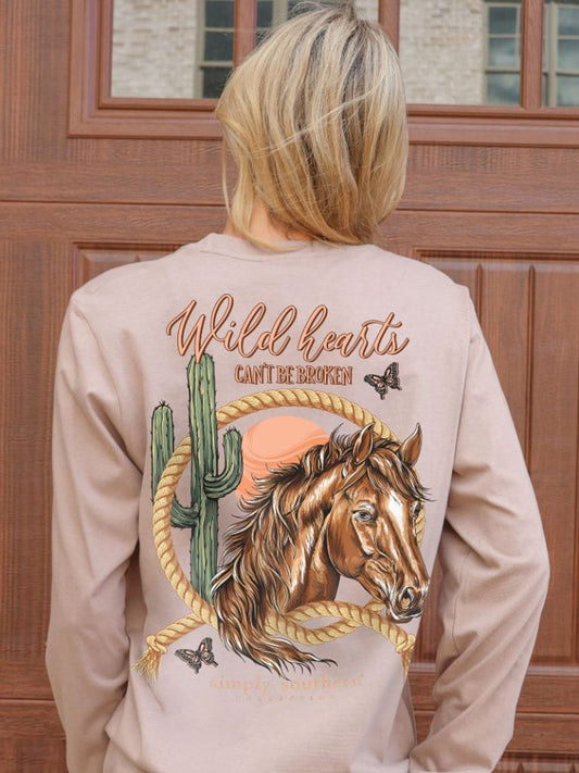 Wild Hearts Long Sleeve Tee