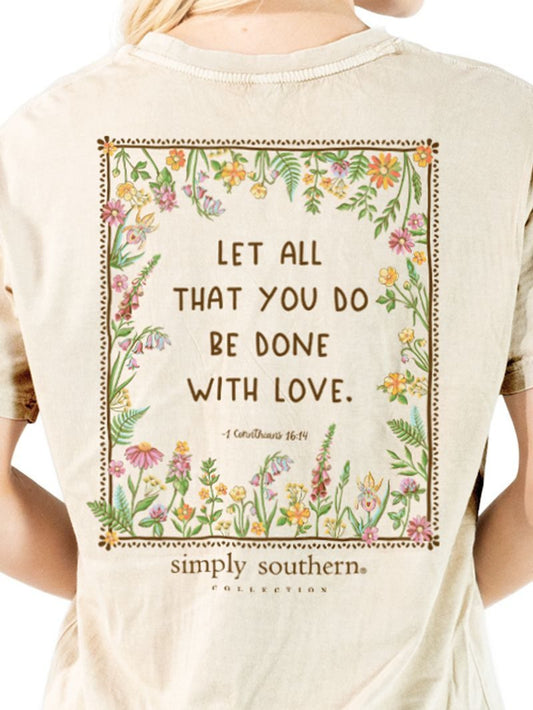 1 Corinthians 16:14 tee