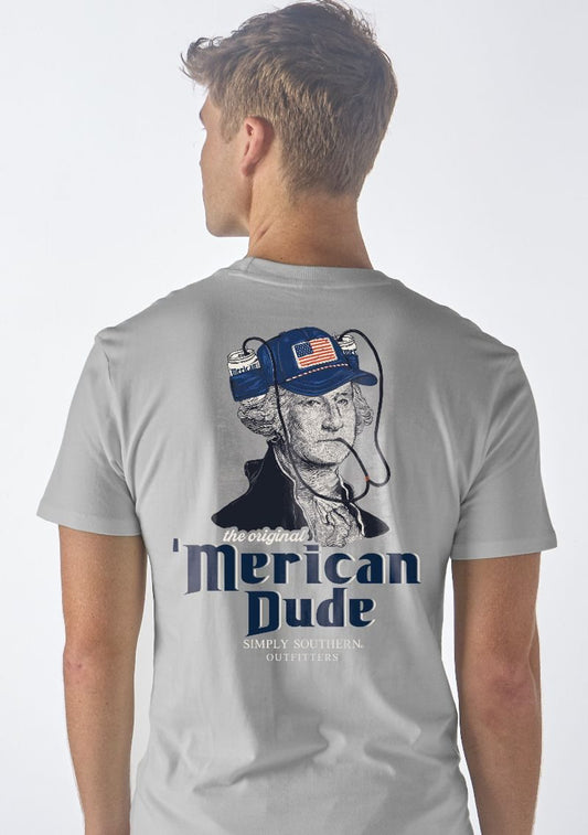 'Merican Dude George Washington tee