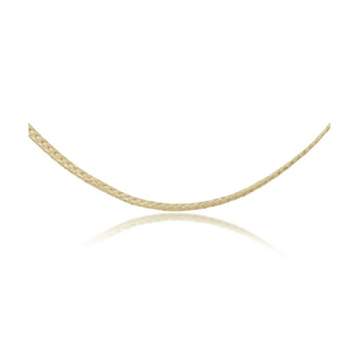 17" Choker Herringbone Chain - Gold