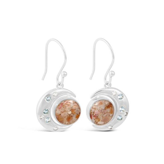 New Moon Earrings by Captain Kate