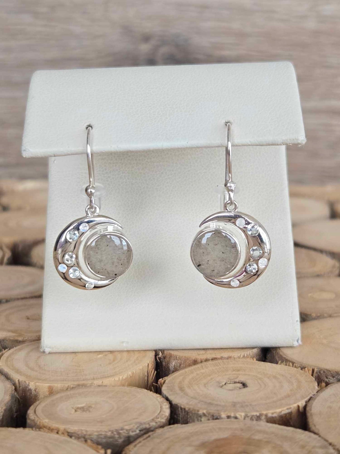 New Moon Earrings by Captain Kate