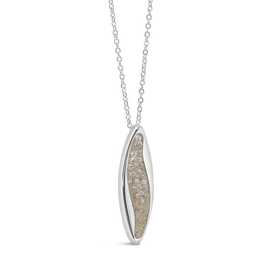 Ocean Current Necklace - Diamond Gradient