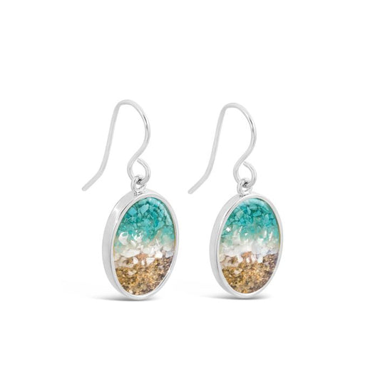 Sandrop Earrings - Large - Ocean Gradient