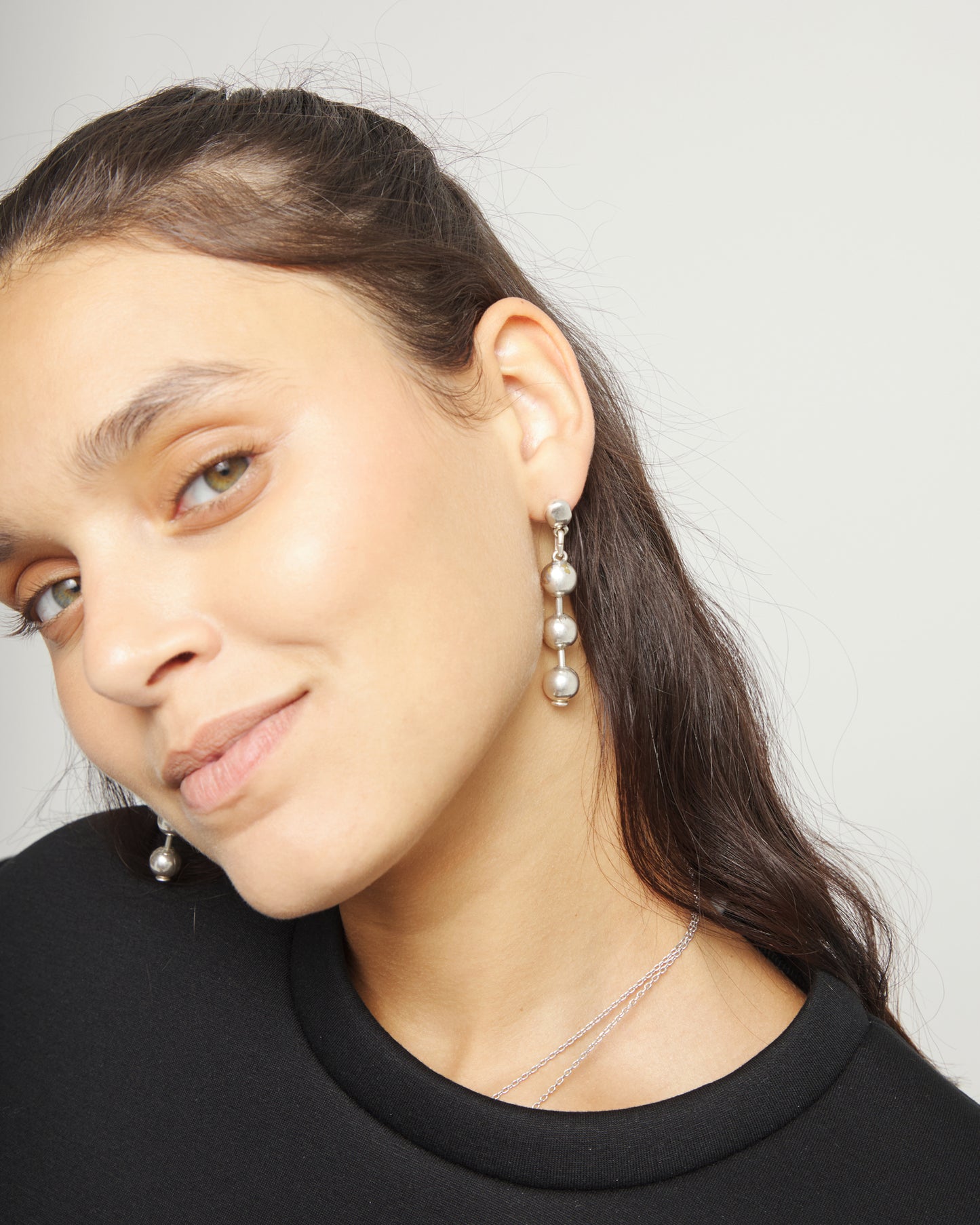 Bead drop earrings