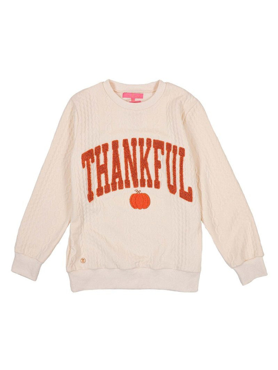 Thankful Braided Sweater