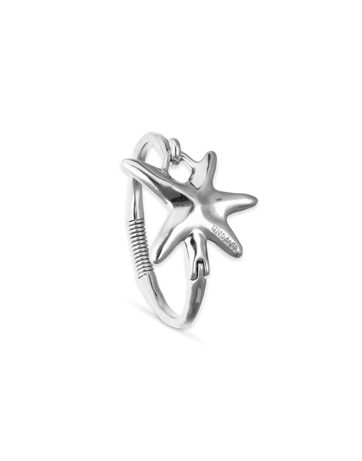 Arcadia - Bracelet Stellaris - Bangle bracelet with starfish - Silver