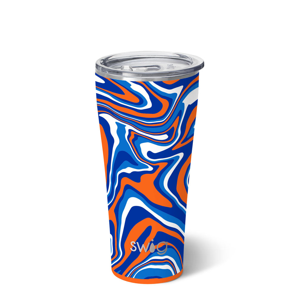 Fanzone Navy + Orange Tumbler (32oz)