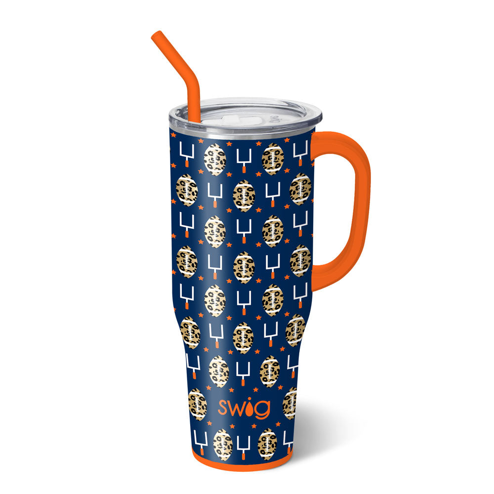 Touchdown Navy + Orange Mega Mug (40oz)