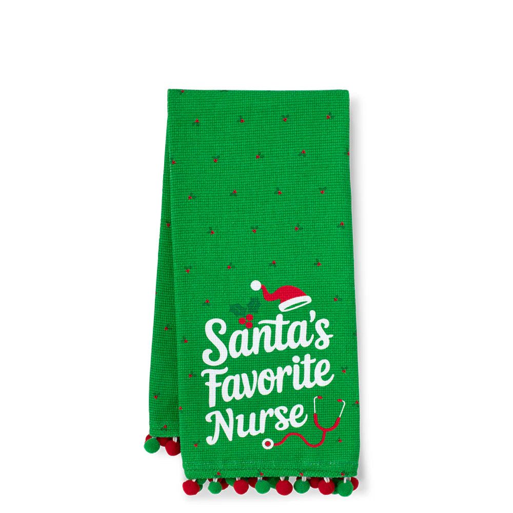 Santa's Favorite Tea Towels
