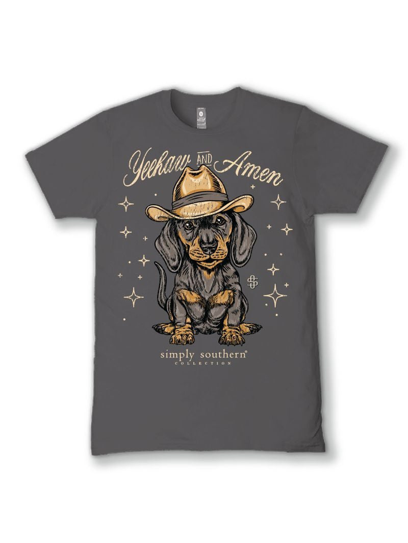 Yeehaw and Amen tee