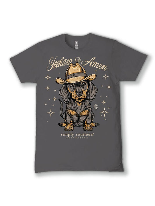 Yeehaw and Amen tee