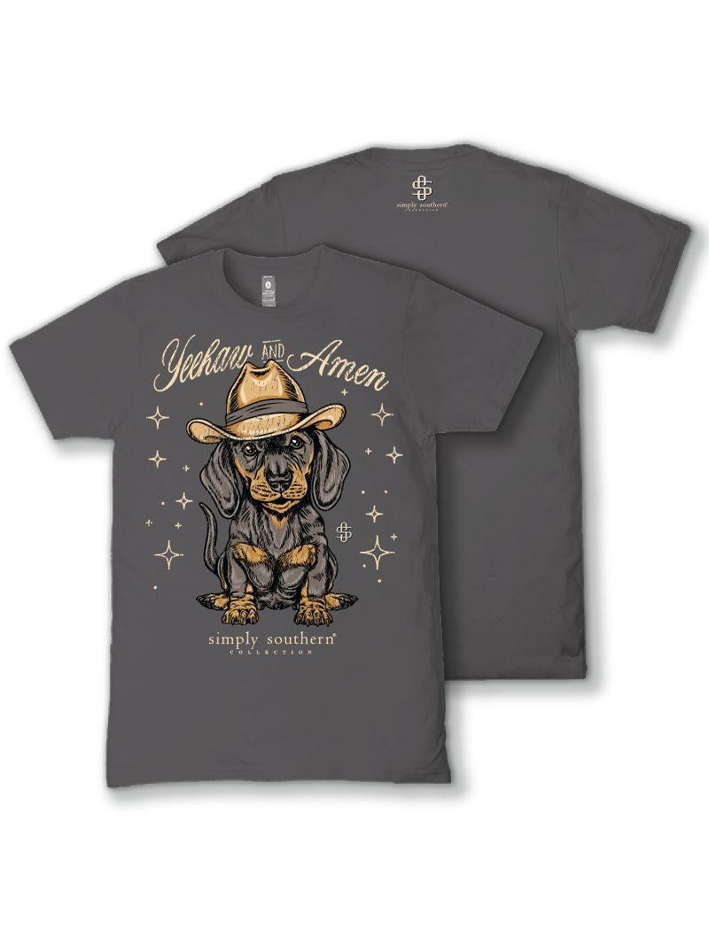Yeehaw and Amen tee