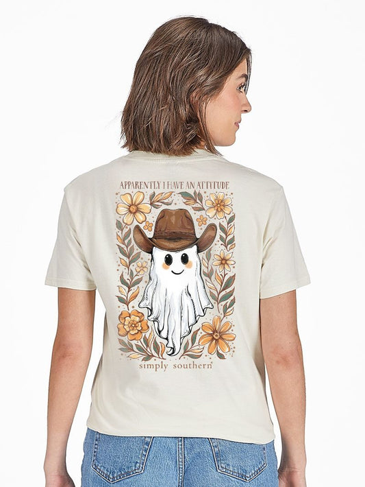 Attitude Ghost tee