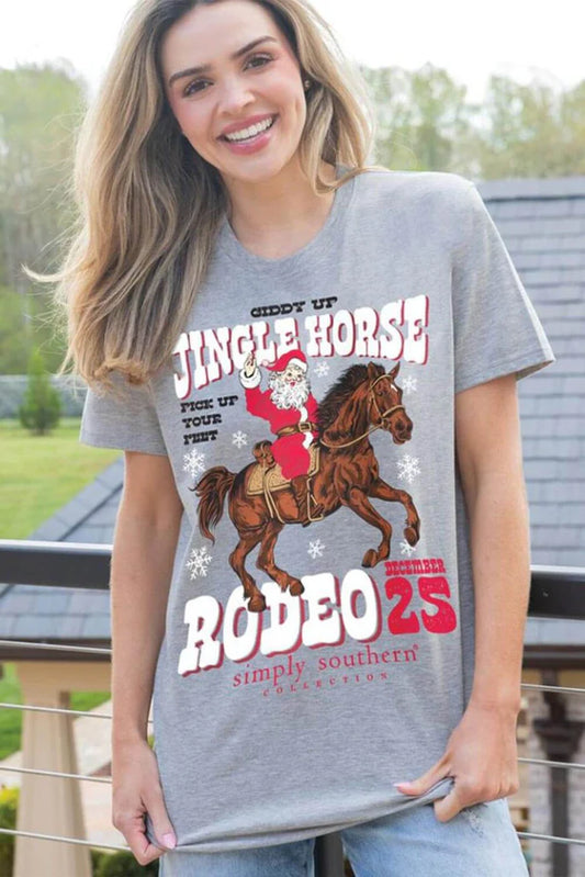 Giddy Up Jingle Horse tee