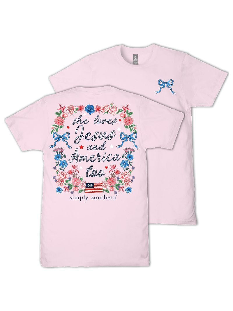 She Loves Jesus tee