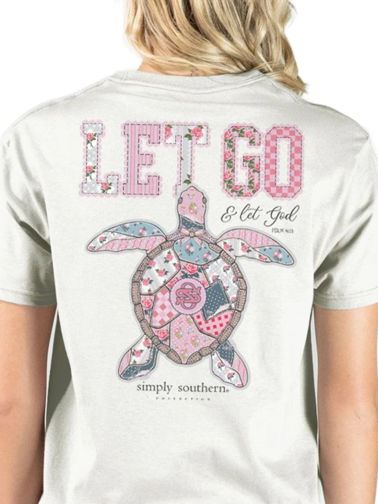 Let Go and Let God tee