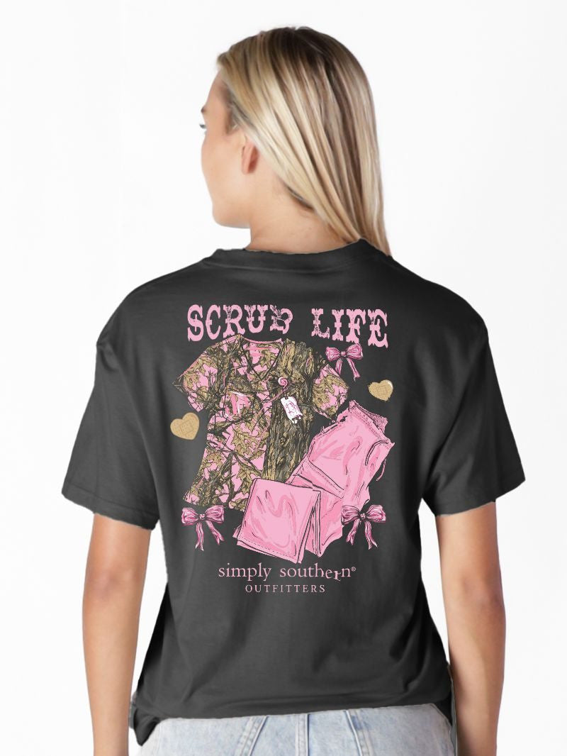 Camo Scrub life Tee