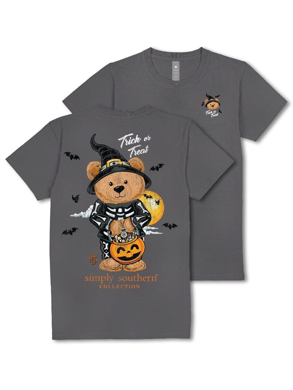 Trick or Treat Teddy Bear Tee