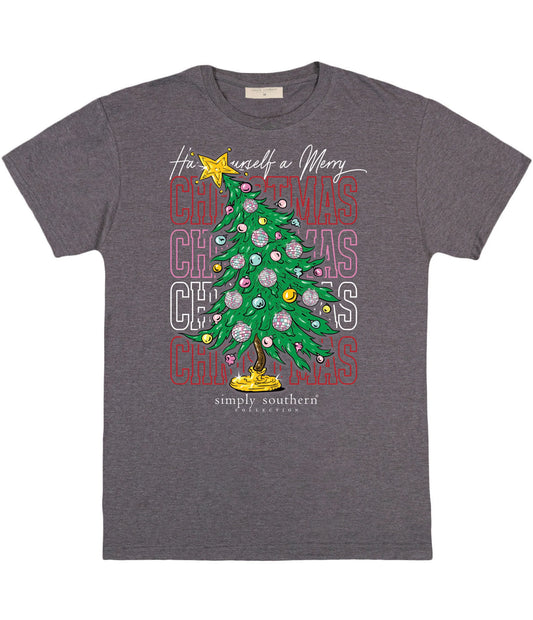 Have Yourself a Merry Christmas Disco Tree tee