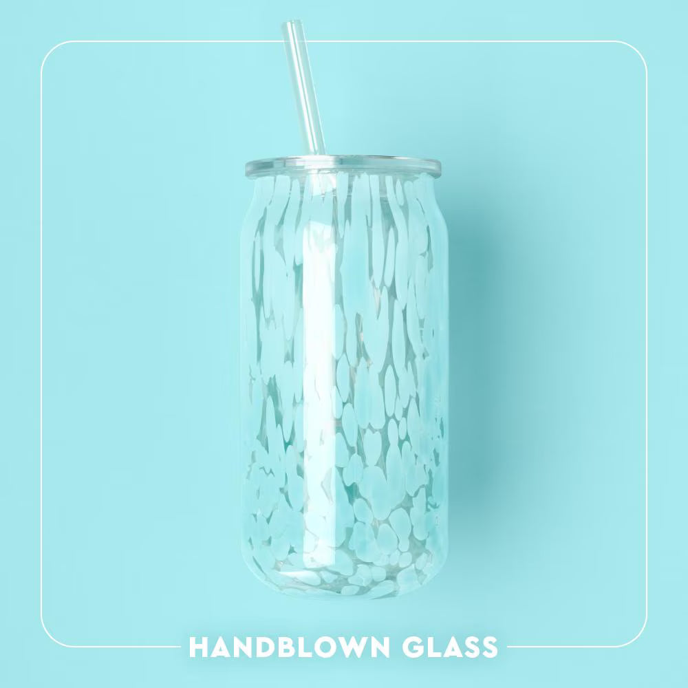 Pumpkin Charm Soda Glass 16oz