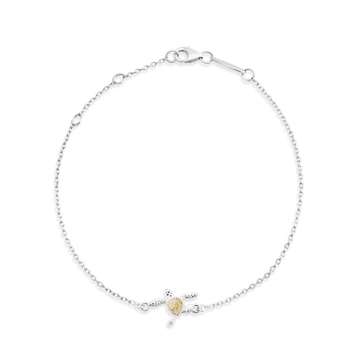 Delicate Dune Turtle Bracelet